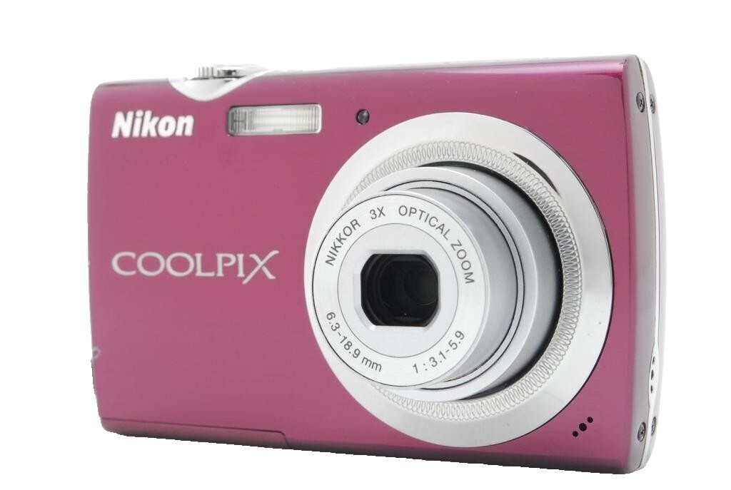 Nikon COOLPIX S230 ピンク 10メガピクセル Nikon COOLPIX S230 赤 10