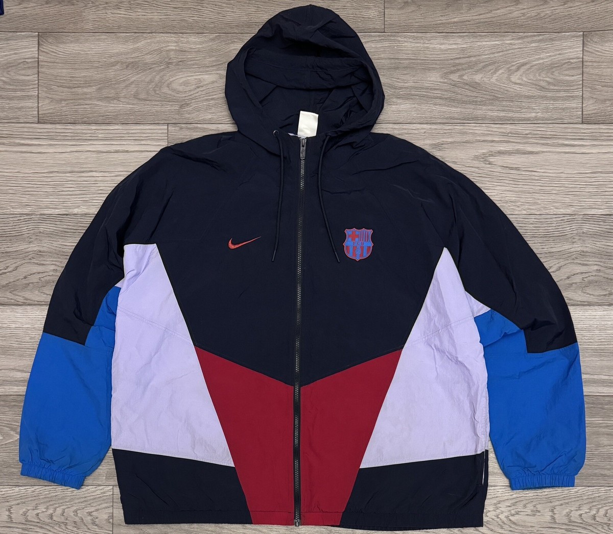 Nike Barcelona Track Jacket Windrunner Barca Men's XL Nylon 2021