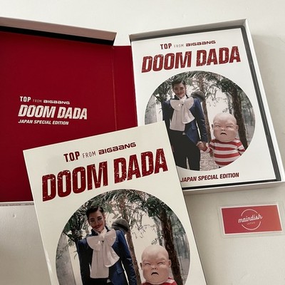 T.O.P Doom Dada CD + DVD + Photo Book Japan Special Edition