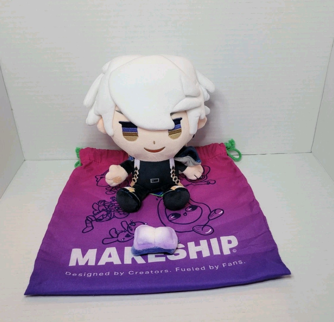 Makeship Solomon Plushie By Obey Me! Anime Otome Sim Game Stuffed