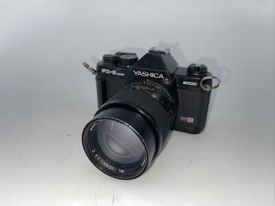 Yashica FX-3 Super 2000 35mm Film Camera w/ Yashica Lens ML 135mm