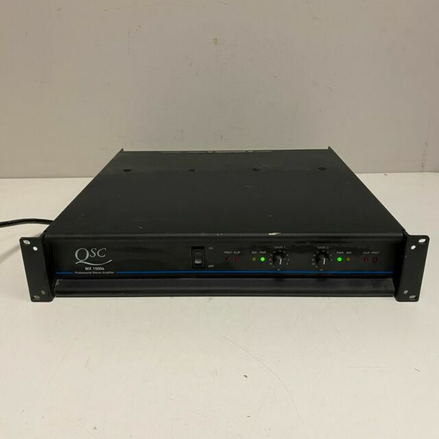 QSC MX 1500a Professional Power Amplifier for sale online | eBay