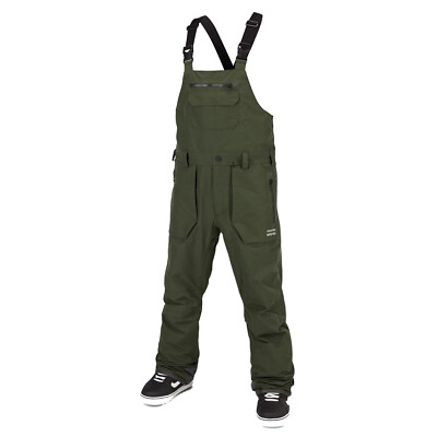 VOLCOM Mens 2022 Snowboard Snow - Rain Gore Bib Overall Pants