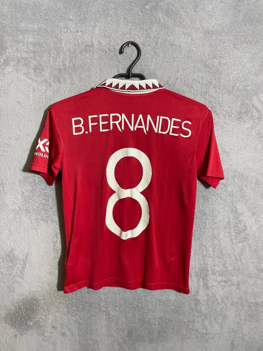 Manchester united FERNANDES ユニフォーム 半袖 2024-25 Manchester