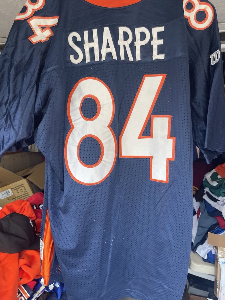 Vintage 90s Denver Broncos NFL #84 Shannon Sharpe Wilson Jersey