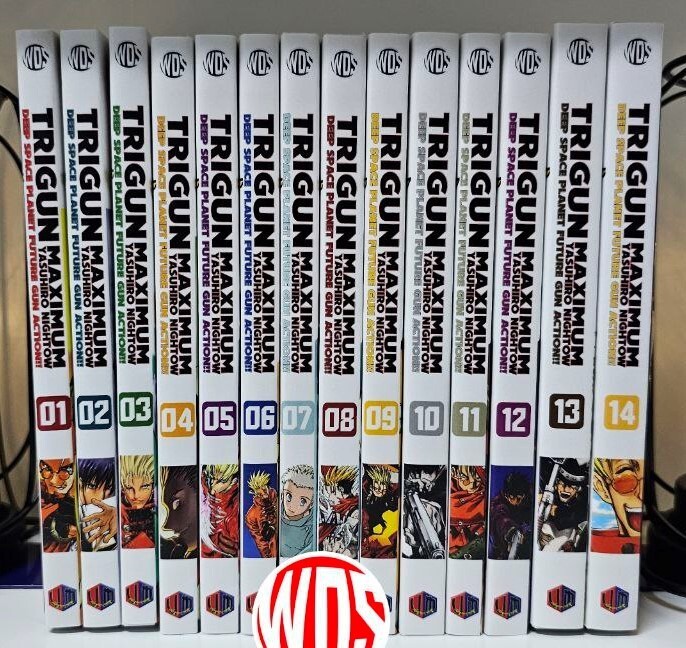 TRIGUN MAXIMUM Manga Vol 1 - Vol 14 (END) English Version Set by