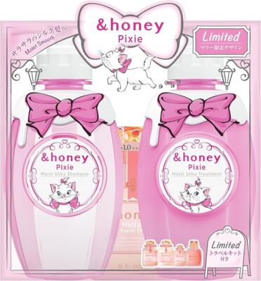 &honey Pixie Moist Silky Shampoo Treatment Marie Limited Set 2024