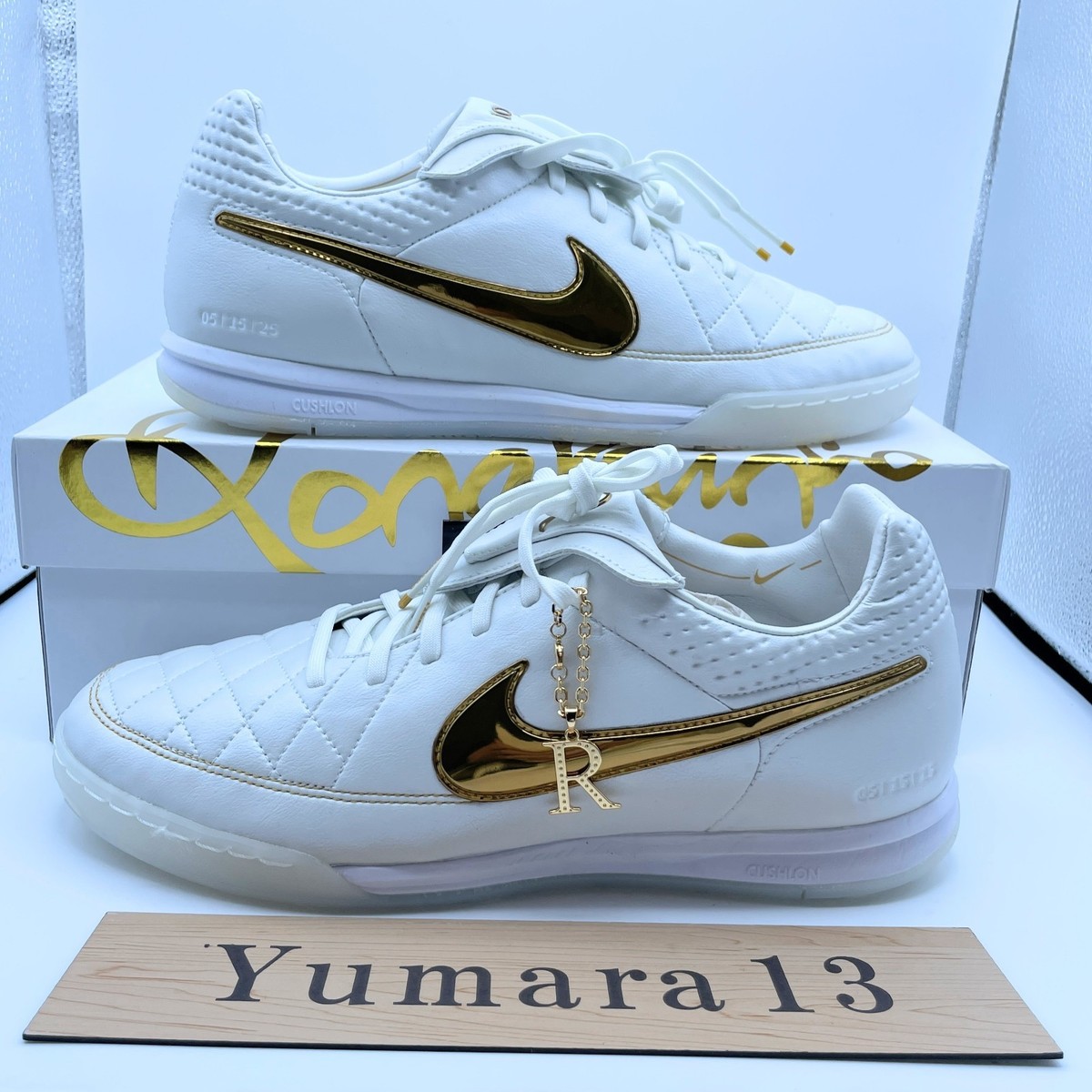 Ronaldinho × Nike Tiempo Legend Touch of Gold IF4389-100 Men's