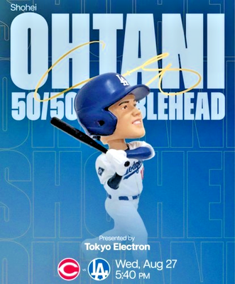 Shohei Ohtani 50-50 Club STEALS / HOME RUNS 2025 Dodgers SGA