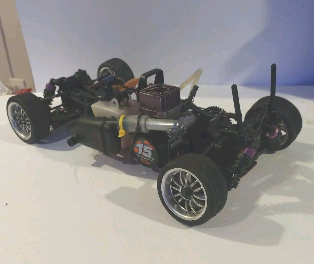 HPI Nitro RS4 2 Single Spd 4WD 1/10 On-Road Car Slider, Alum