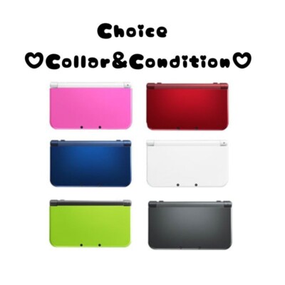 Nintendo new 3DS LL XL Console Only Select Colors & AC Japanese