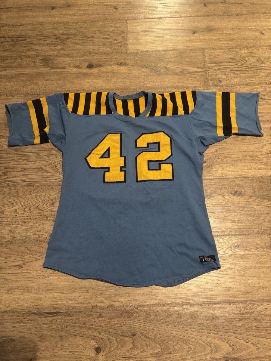 Vintage 50's 60's Football Jersey Powers True Vintage Stitched