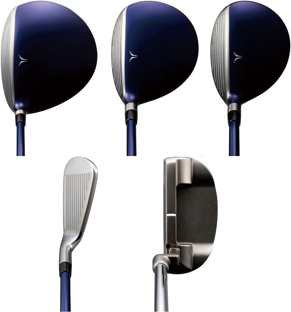 MIZUNO Golf Ladies 8pcs Club Set Efil-8 Carbon Shaft Flex: L w