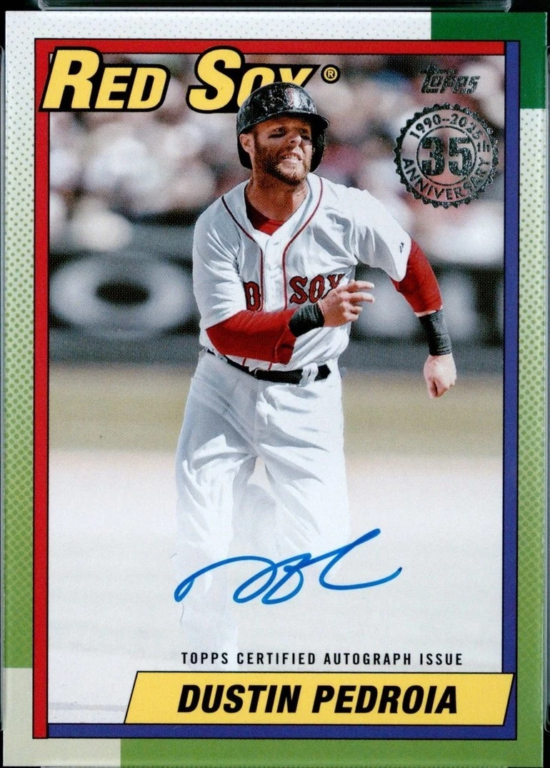 2025 Topps Series 1 - Dustin Pedroia #90A-DP for sale | eBay
