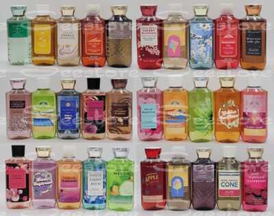 Bath and Body Works Shower Gel Body Wash - Full Size 10 oz - You