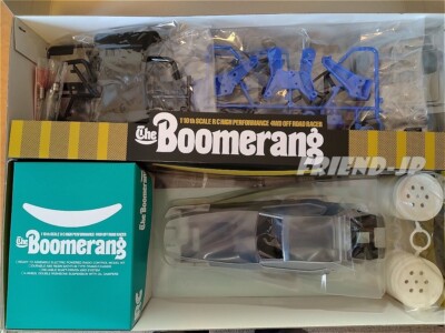 TAMIYA 1/10 #58418 The Boomerang 4WD Racing Buggy Model Kit w
