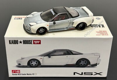 Mini GT Kaido House Honda NSX NA1 Kaido Works V2 White 1:64