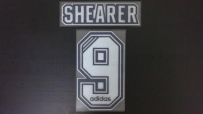 SHEARER #9 Newcastle United Home 1996-1997 Custom-Made Handmade