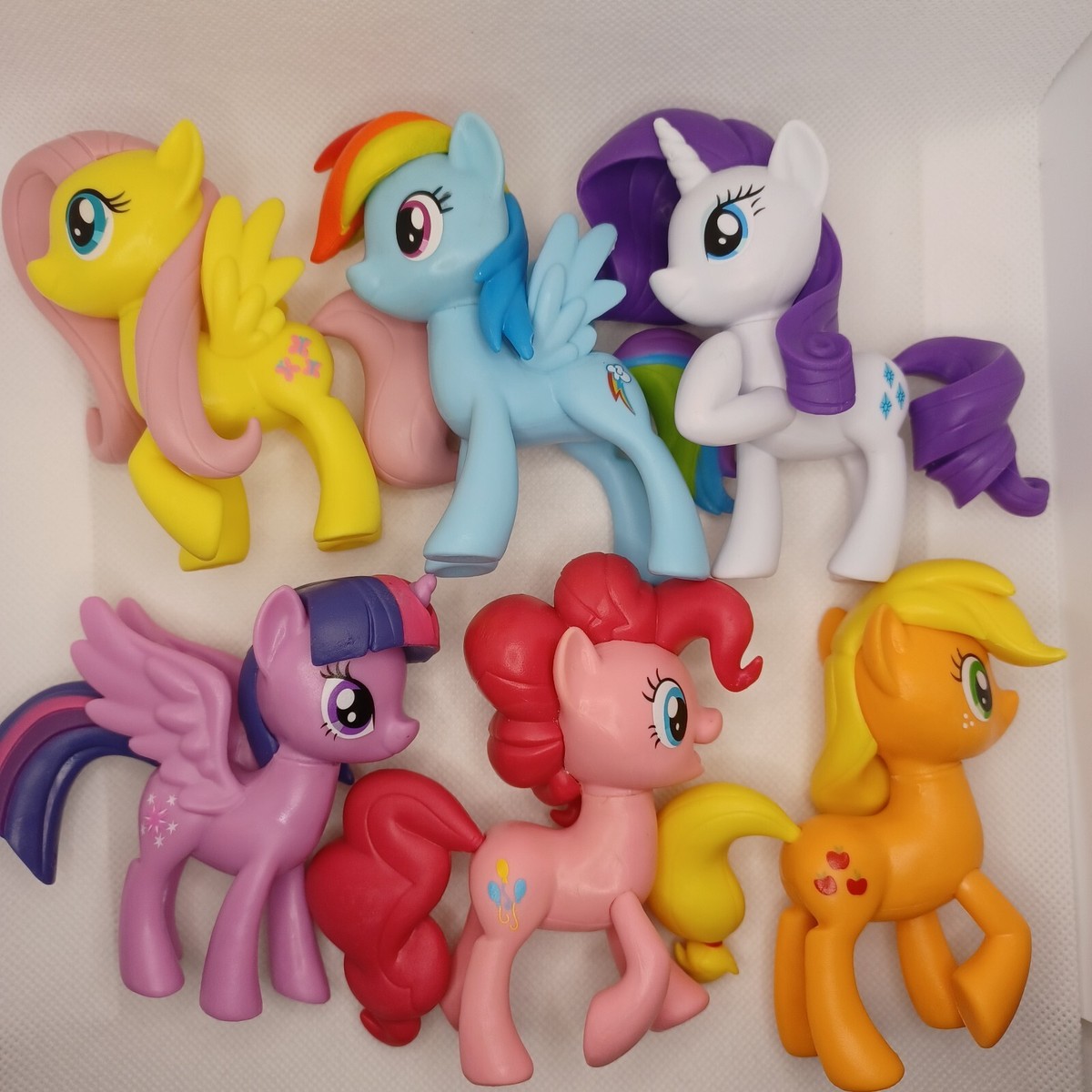 SET OF 6 My Little Pony Friendship is Magic Toy Meet The Mane 6