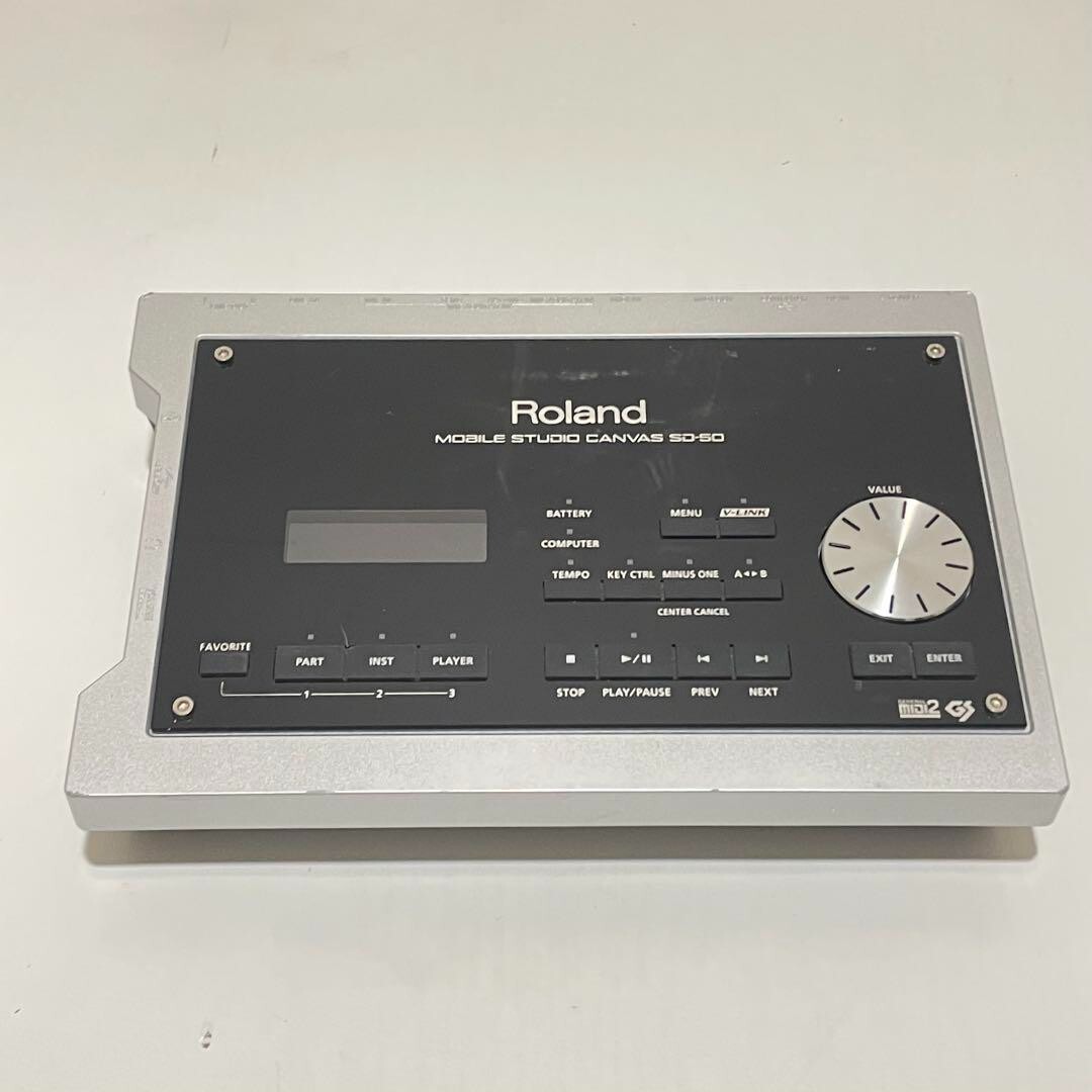 Roland SD-50 Sound Module Mobile Studio Canvas Sound Module MIDI