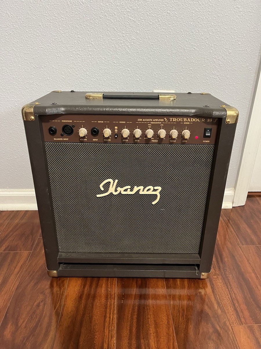 Ibanez Troubadour TA25 25W Acoustic Guitar Amp with Mic Input