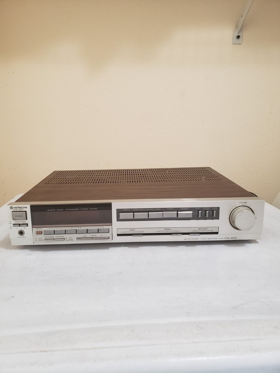 Vintage Hitachi HTA-3000 Stereo Receiver | eBay