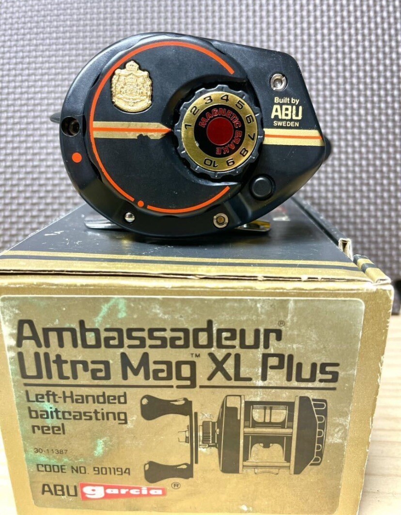 Abu Garcia Ambassadeur Ultra Mag XL Plus LH old Reel Ship From