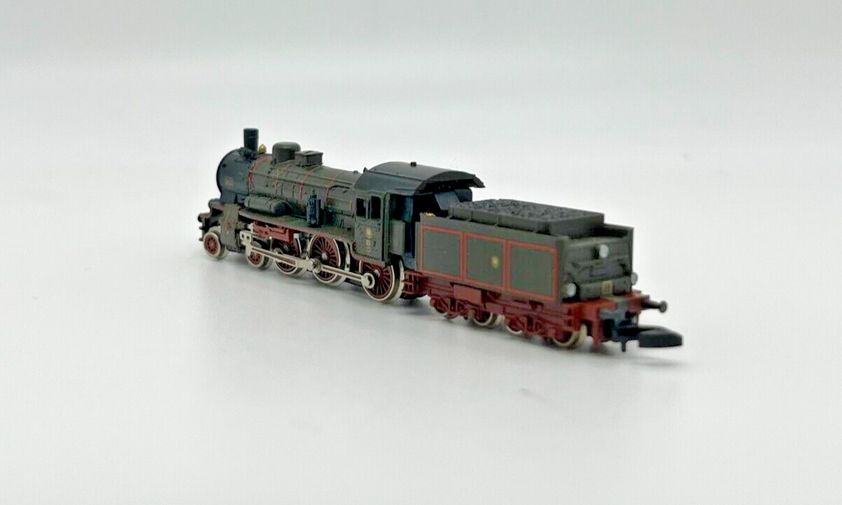 Z Scale Marklin Mini-Club 8130 Prussian Steam Locomotive Set