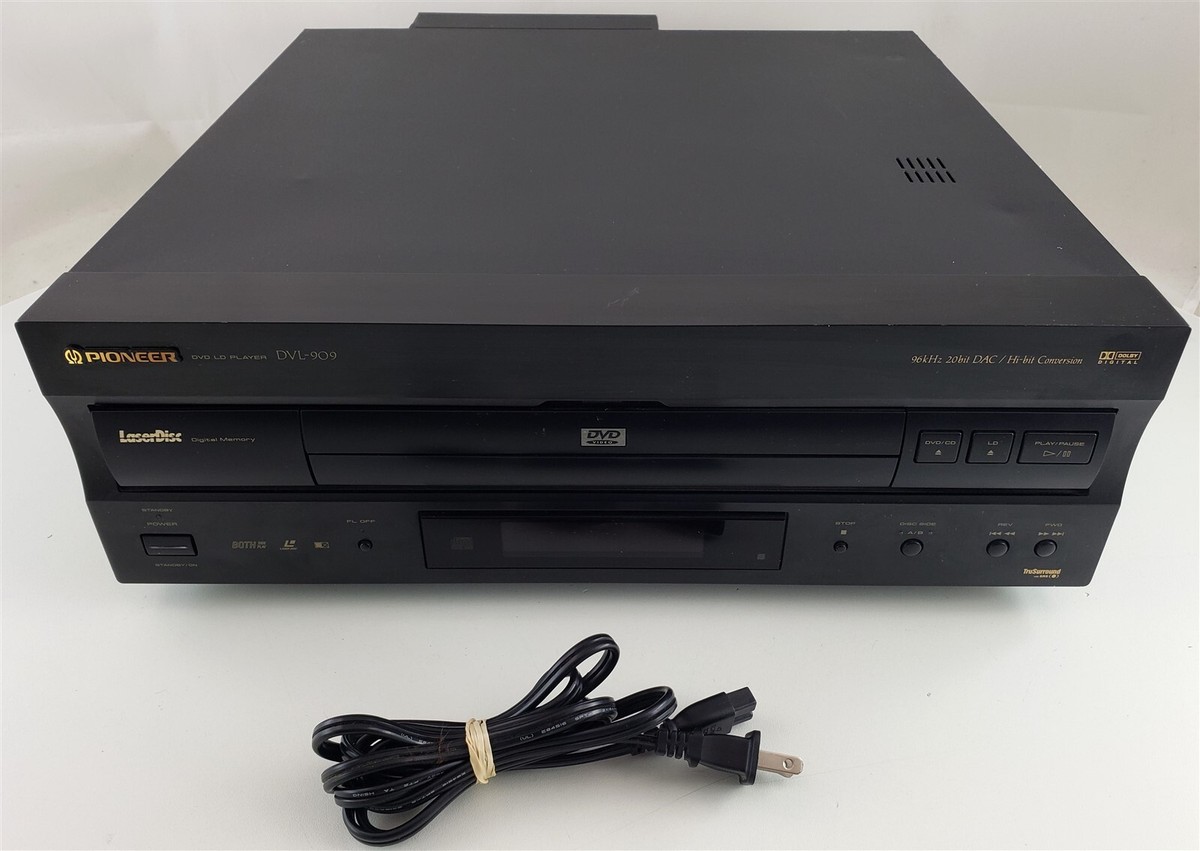 Pioneer DVL-909 DVD LaserDisc Player No Remote for Parts or Repair