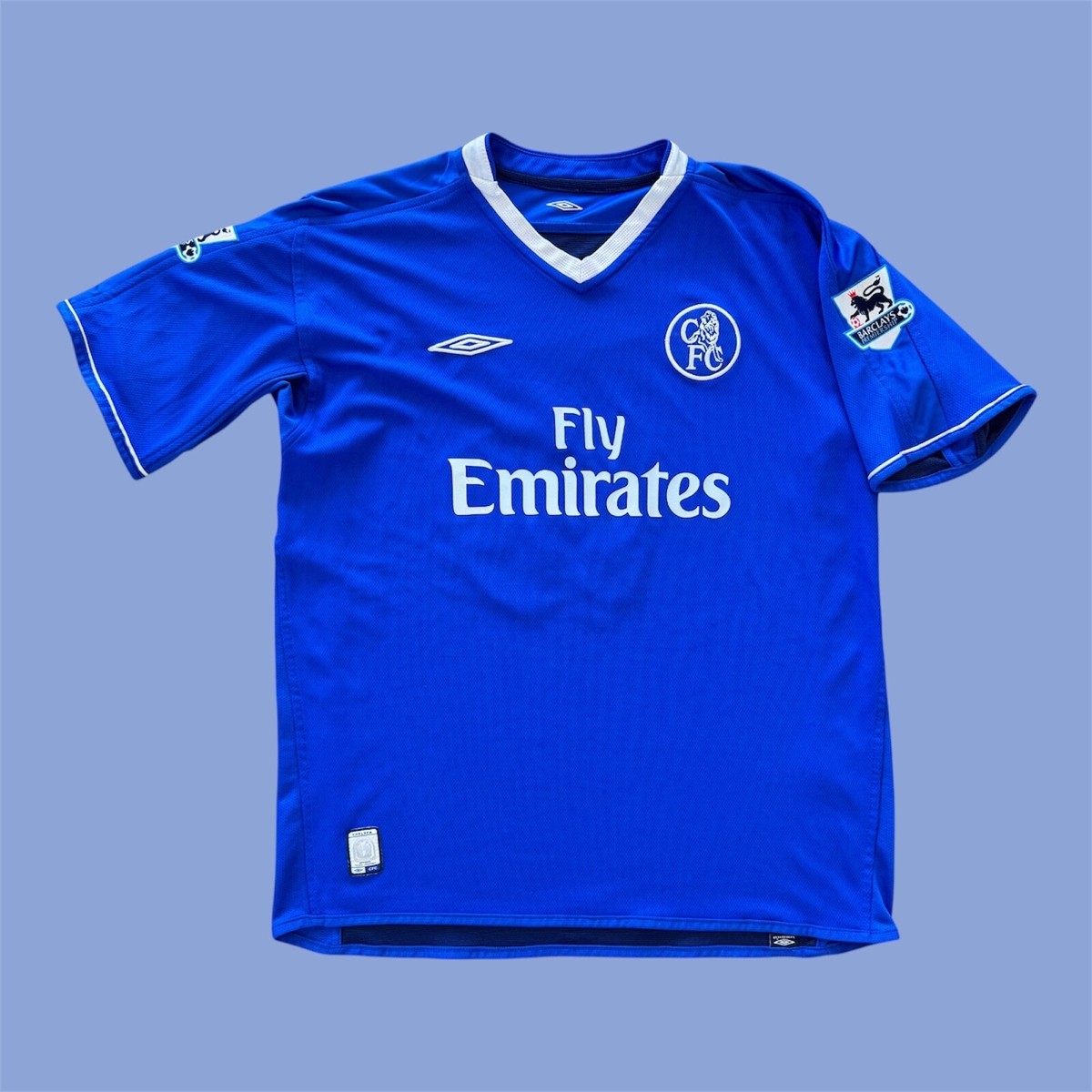 CHELSEA 2003/2005 HOME FOOTBALL SHIRT JERSEY UMBRO SIZE L ADULT | eBay