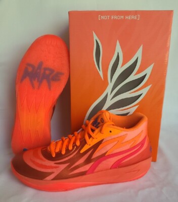Puma MB.02 'Supernova' Fiery Coral Orange SIZE 11.5 Lamelo Ball