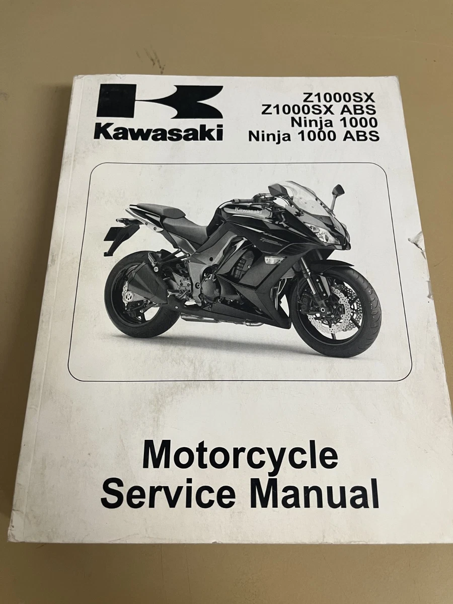 Nnja1000 (Z1000SX) 2011 サービスマニュアル Service Manual Kawasaki