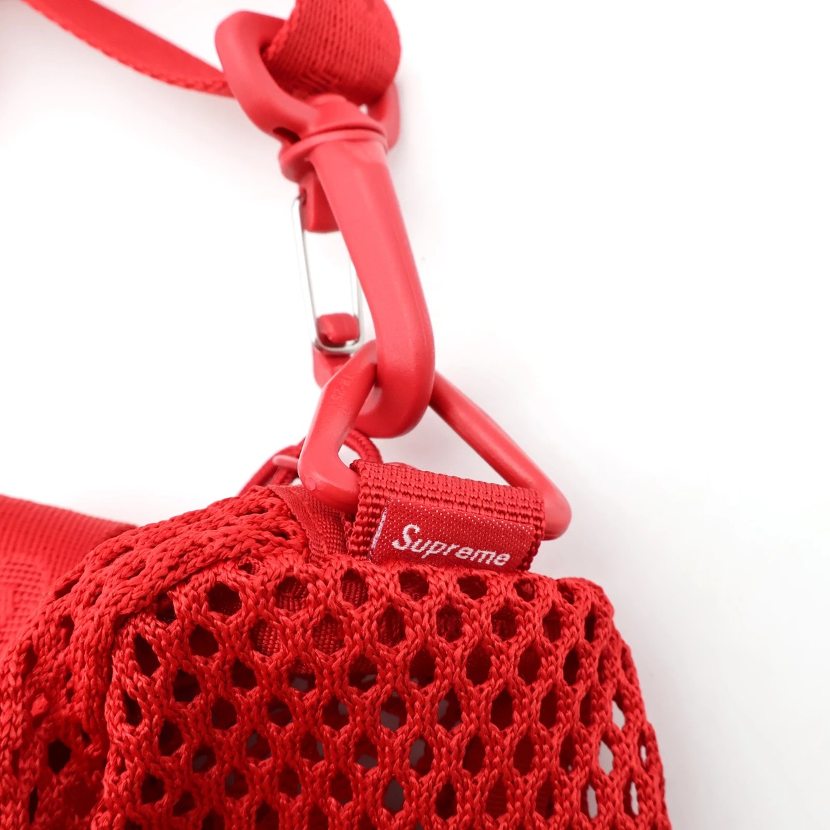 Supreme Mesh Mini Duffle Bag Red (25SS) | eBay