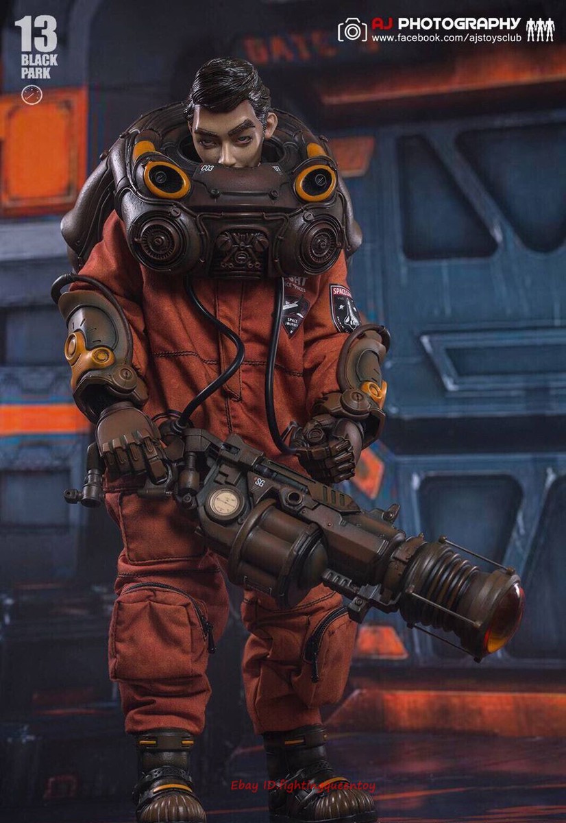 BLACK 13 PARK B13 1/6 SpaceCat BLACK LABORARY Figure Model INSTOCK