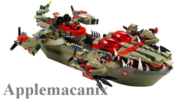 NEW LEGO Chima 70006 Cragger's Command Ship and manual - *NO