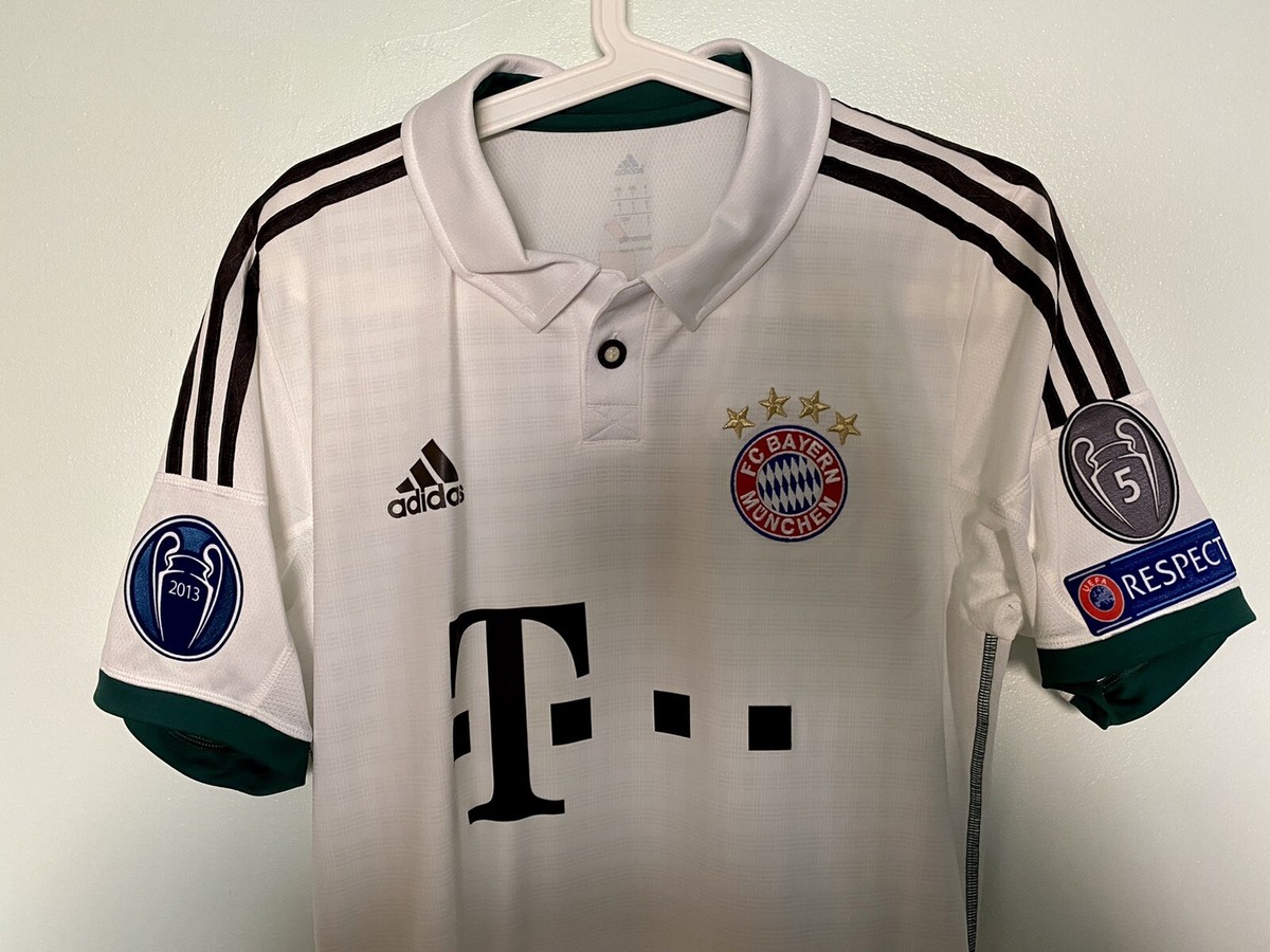 RIBERY, 13-14 BAYERN MUNICH AWAY UCL FORMOTION MATCH UN WORN SHIRT