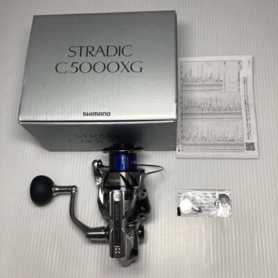 Shimano 23 STRADIC C5000XG Spinning Reel Saltwater Fishing Silver