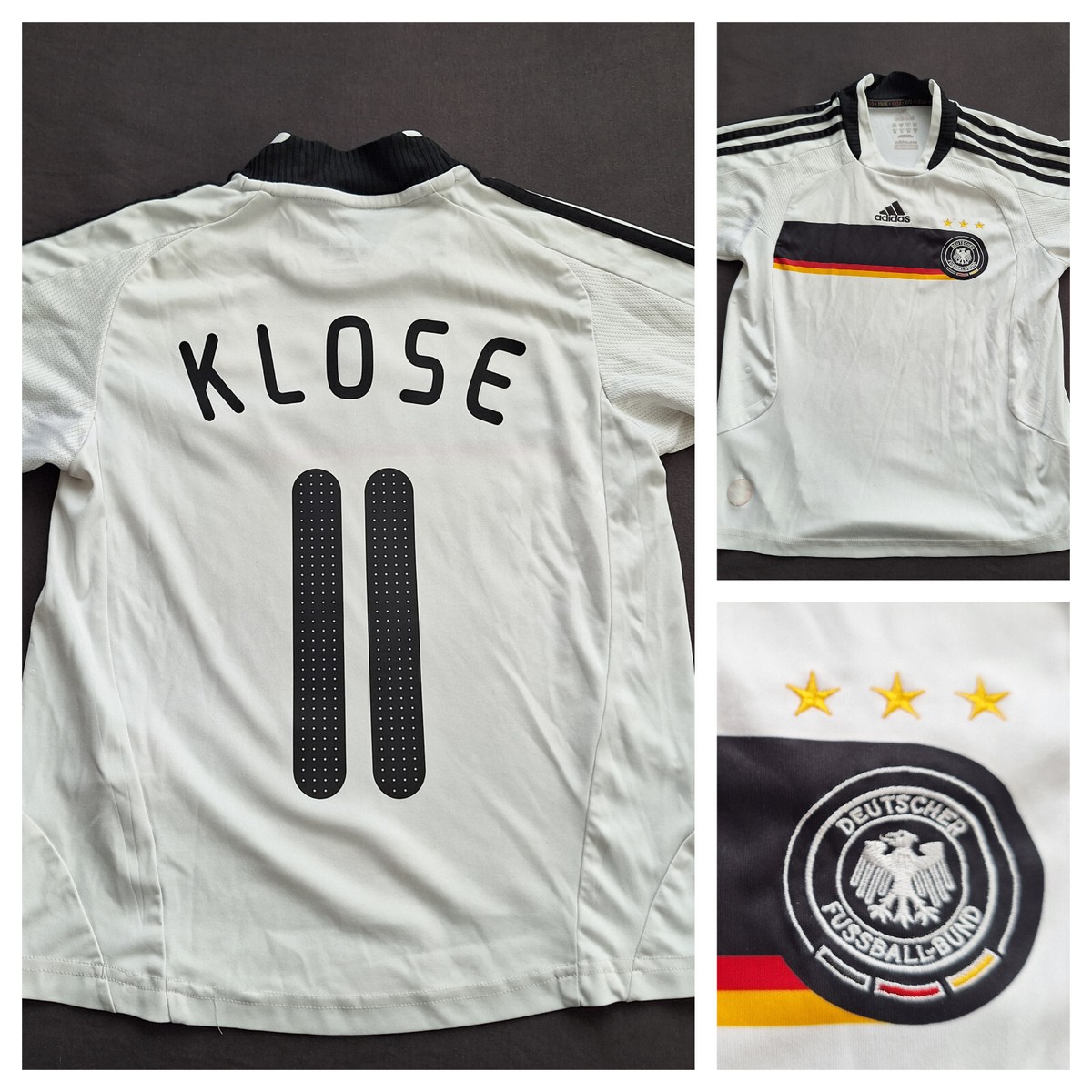 adidas ドイツ代表 シャツ 11番 タグ付き klose クローゼ adidas