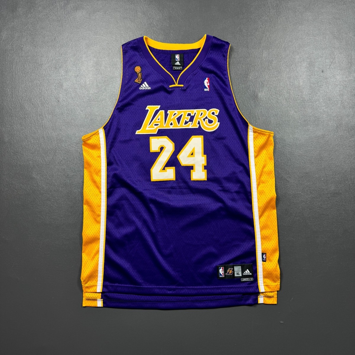 100% Authentic Kobe Bryant Adidas 2009 NBA Finals Lakers Jersey