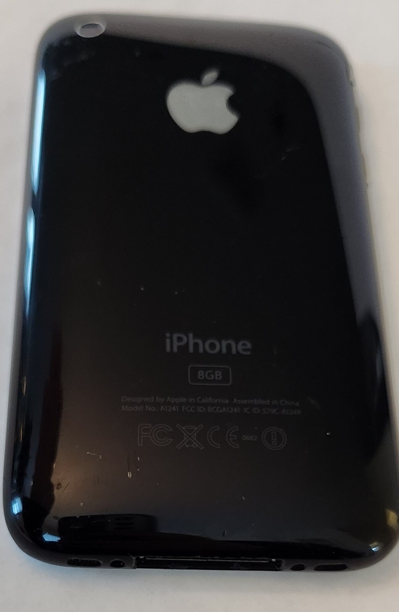 Apple iPhone 3rd Generation 8GB - Black - A1241 (GSM) Carrier AT&T