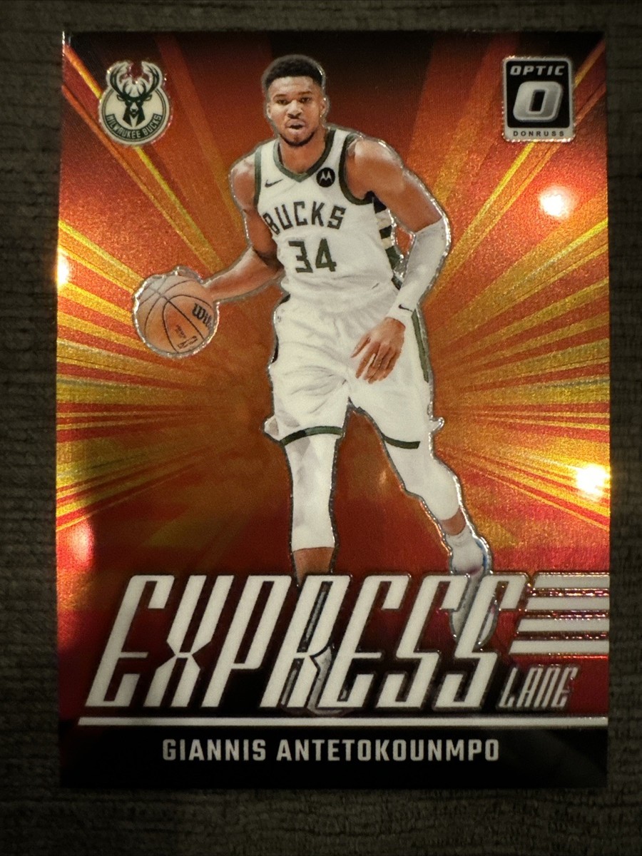 2024-25 Donruss Optic Express Lane Giannis Antetokounmpo #22 Bucks