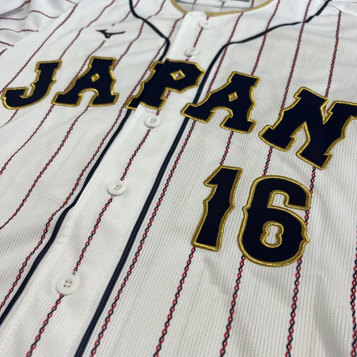 Shohei Ohtani WBC JAPAN Replica Home Uniform Mizuno White Jersey