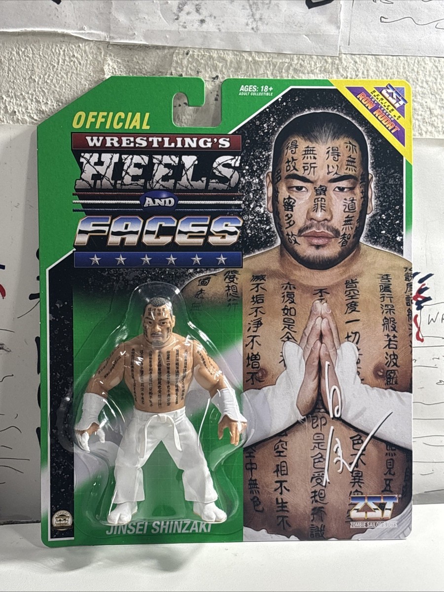WWF Hakushi Heels Faces Zombie Sailor Toys Wrestling Figure Hasbro