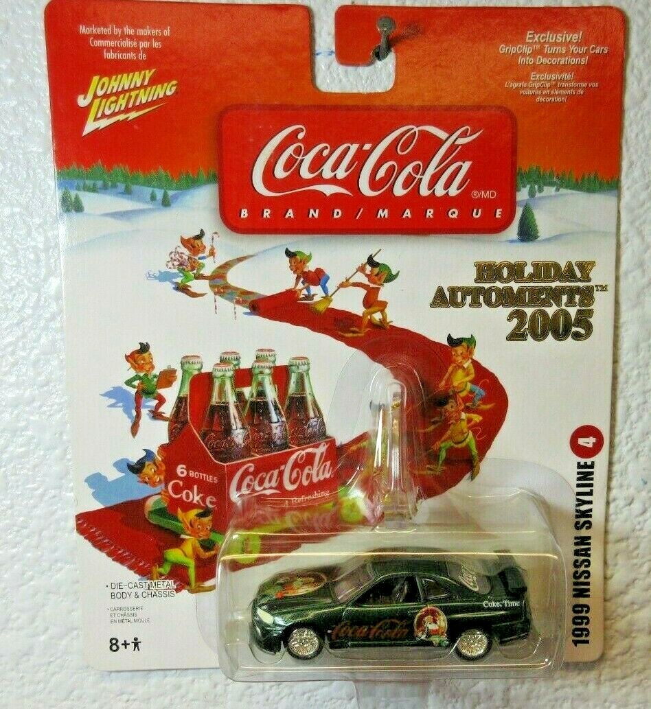 2005 Johnny Lightning COCA-COLA Holiday Automents (Ornament) 1999