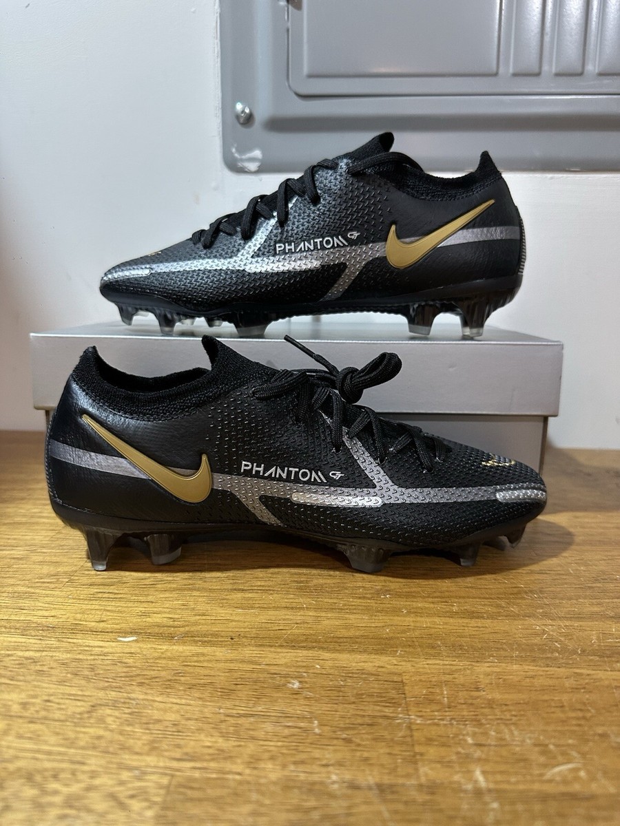 Nike Phantom GT2 Elite FG Black Metallic Grey CZ9890 007 Men's