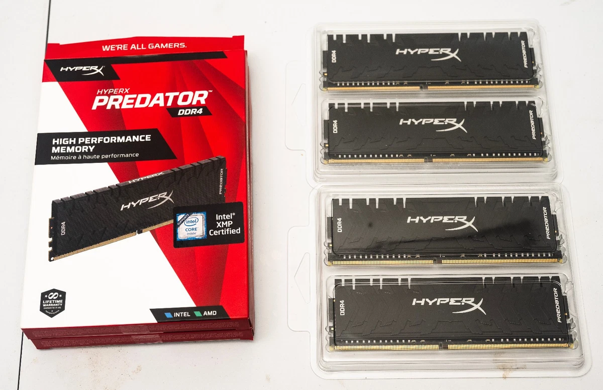 DDR4 SDRAM HyperX 16 GB Capacity per Module Memory (RAM) for sale