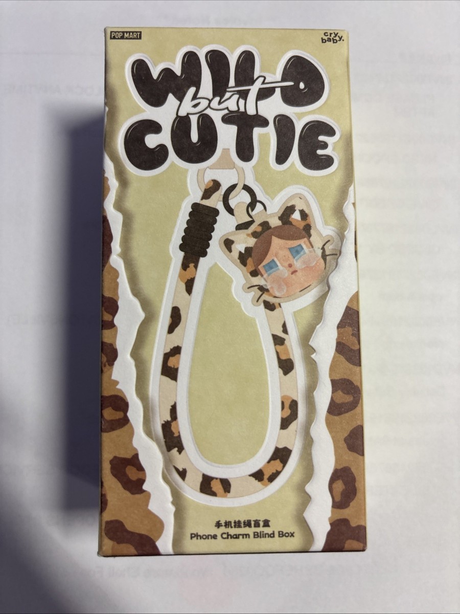 CUTIE Phone Charm Crybaby Wild But Cutie POPMART New Blind Box