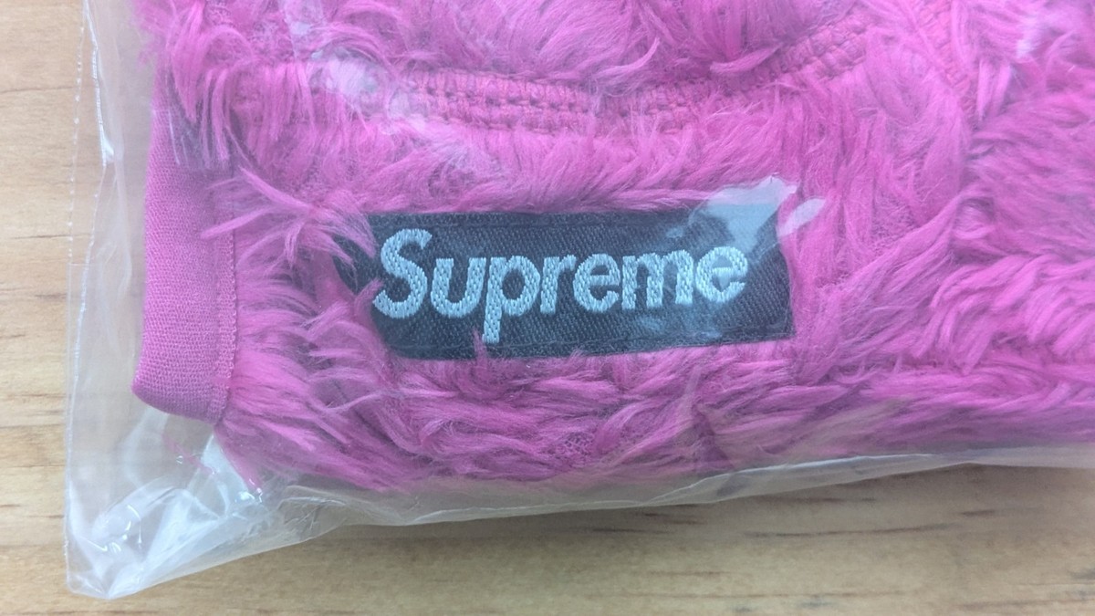 Supreme Fuzzy Balaclava pink one size ( FW 24) ships today | eBay