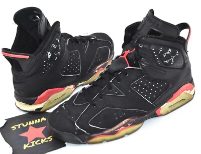 Size 10.5 - Air Jordan 6 OG 1991 Black Infrared for sale online | eBay