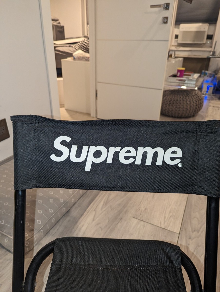 Supreme X Coleman Folding Chair SS15 - Black Collector Rare